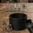 Ver imagem 1 de Kit Mangueira de Ar 10 Metros para Compressor com Acessórios e Engate Rápido