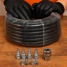Kit Mangueira de Ar 10 Metros para Compressor com Acessórios e Engate Rápido - 5