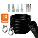 Ver imagem 2 de Kit Mangueira de Ar 10 Metros para Compressor com Acessórios e Engate Rápido