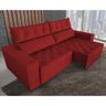 Sofá Gigante Supremo 250cm Retrátil/reclinável Vermelho Ws - 1