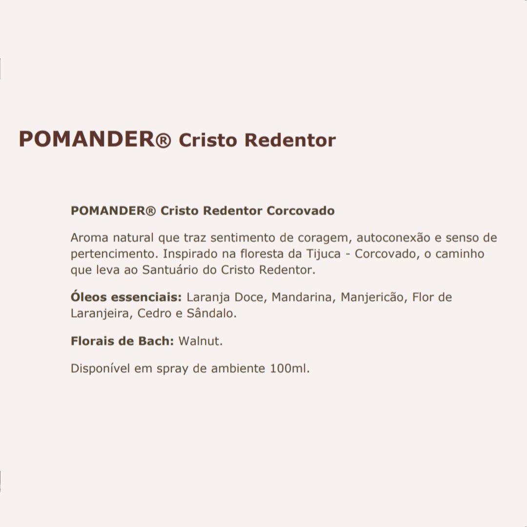 Pomander Cristo Redentor Corcovado Spray 100ml - 2