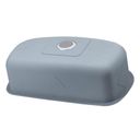 Ver imagem 3 de Cuba de Cozinha Aço Inox 1mm Escovado C104 82,5x47,2x22,9 Cm