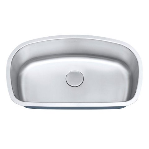 Cuba de Cozinha Aço Inox 1mm Escovado C104 82,5x47,2x22,9 Cm