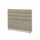 Ver imagem 4 de Cabeceira para Cama Casal Estofada 1,38 Mts Iza Vilajo: Suede Crush Cappucino
