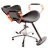 Cadeira de Cabeleireiro Reclinável Hidráulica Jupiter Preta - 2