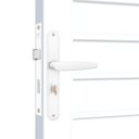 Ver imagem 1 de Fechadura Porta Banheiro Alumínio Stam 621-622/33 Branco