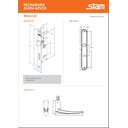 Ver imagem 4 de Fechadura Porta Banheiro Alumínio Stam 621-622/33 Branco