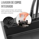 Ver mais imagens de Cuba Goumert Cozinha Pia Inox Torneira Cascata Lavador Copos Dispenser Luxo Premium Temperatura Regu