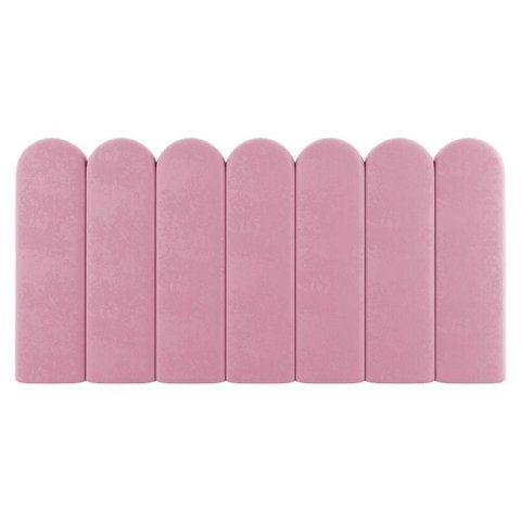 Painel Cabeceira Cama Box Solteiro Lana 100cm Suede Rosa - Abmaza