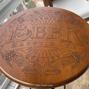 Ver imagem 2 de Cj Mesa Madeira 60cm - Bistrô Fixa 78cm + 4 Cadeiras 43 - Natural - Beer Happy Hour