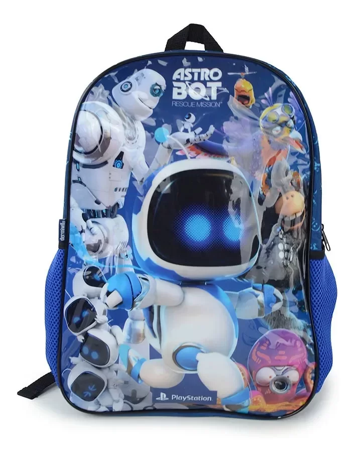 Mochila Infantil Escolar Dermiwil Astro Bot:Azul - 1