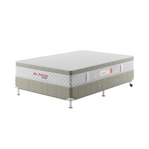 Cama Box Casal Bio Felicitá Spubio Incofal Bege 138x188x52cm