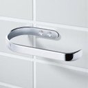 Ver imagem 2 de Suporte 3 Unid Papel Higiênico Alumínio Polido Parede