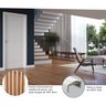 Kit Porta de Madeira 210x70cm Batente Ultra 9cm Novara Premium Plus Famossul Abertura Direita - 5