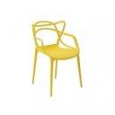 Ver imagem 3 de Conjunto 10 Cadeiras Allegra PP Amarelo