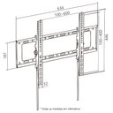 Ver mais imagens de Suporte Inclinável para TV 32 a 65 pol até 40kg Vesa 600x400 A03V6 Elg