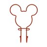 Suporte Com 2 Ganchos Vermelho Mickey - Disney - 1