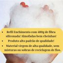 Ver imagem 5 de Refil Enchimento Almofada Quadrada 55x55cm Ideal para Capas 50x50cm