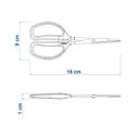 Ver imagem 3 de Tesoura P/ Frutas C/ Lâm. em Aço Inox - Tramontina 78310501