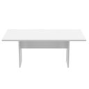 Ver imagem 2 de Mesa de Reunião para Escritório Retangular 6 Lugares 180x90cm ME4203 Branco Tecnomobili