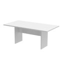 Ver imagem 4 de Mesa de Reunião para Escritório Retangular 6 Lugares 180x90cm ME4203 Branco Tecnomobili
