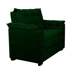 Sofá 2 Lugares Confortável Pequeno 140cm Small Cores Herrero Cor:verde - 3
