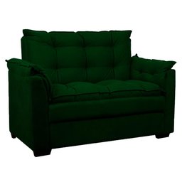 Sofá 2 Lugares Confortável Pequeno 140cm Small Cores Herrero Cor:verde - 1