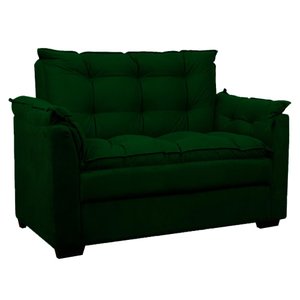 Sofá 2 Lugares Confortável Pequeno 140cm Small Cores Herrero Cor:verde