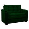 Sofá 2 Lugares Confortável Pequeno 140cm Small Cores Herrero Cor:verde - 1