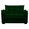 Sofá 2 Lugares Confortável Pequeno 140cm Small Cores Herrero Cor:verde - 2