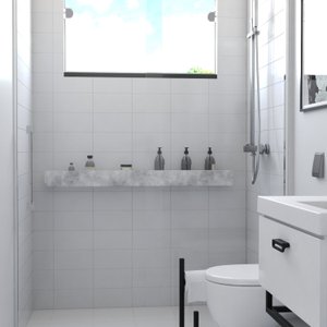 Porta Shampoo Linear 120cm 