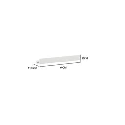 Prateleira Porta Shampoo Linear 60cm - 4
