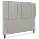 Ver imagem 1 de Cabeceira Queen 160cm Arlla Linho Cinza Rm