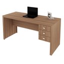 Ver imagem 5 de Mesa para Escritório Home Office ME4113 MDP Amendoa - Gran Belo