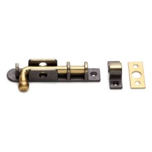 Trinco Universal 12cm Latão Latonado Cartela Isero
