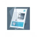 Ver imagem 1 de Lâmina P/ Plastificação a Frio Tamanho A4 Caixa 100un