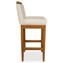 Ver imagem 4 de Kit 2 Banquetas Decorativa Elis Veludo Bege