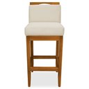 Ver imagem 3 de Kit 2 Banquetas Decorativa Elis Veludo Bege