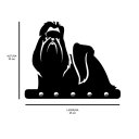 Ver imagem 2 de Porta Chaves de Parede 6mm Shitzu Decorativo em MDF:PRETO