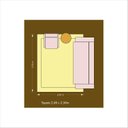 Ver imagem 5 de Tapete Toledo 200x250cm Niazitex