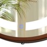 Espelho Redondo Iluminado 50cm Cobre com Alça Touch 2 Led Adnet Reduna - 3