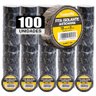 Kit 100 Rolos Pc Fita Isolante 5 Metros Preta - 3