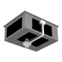 Ver imagem 2 de Cuba Quadrada Inox 50x40 Cozix