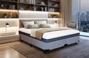 Ver imagem 1 de Cama Box Queen Size Bipartida Serenelife - Tecido Alpha 56