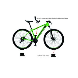 Suporte para Bicicleta Parede Horizontal Ferragensht - 5