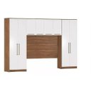 Ver imagem 1 de Guarda Roupa De Casal Irlanda Para Cama Box Amendola Com Portas Brancas - Móveis Leartam