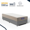 Ver imagem 2 de Cama Box + Colchão Gazin de Espuma D60 Double Face Force Plus Solteiro 88 cm