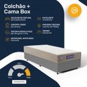 Ver imagem 4 de Cama Box + Colchão Gazin de Espuma D60 Double Face Force Plus Solteiro 88 cm