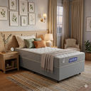 Ver imagem 1 de Cama Box + Colchão Gazin de Espuma D60 Double Face Force Plus Solteiro 88 cm