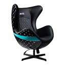 Ver imagem 6 de Conjunto 3 Poltronas Decorativas Egg Chair Hamilton Nº44/lotus 12/rb Nº 33 G53 - Gran Belo